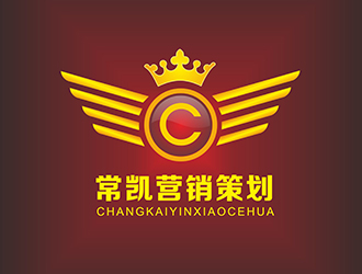 AR科技核心～雪狐設(shè)計(jì)的常凱營(yíng)銷策劃logo設(shè)計(jì)