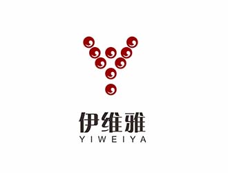 AR科技核心～雪狐設(shè)計(jì)的伊維雅紅酒酒具logo設(shè)計(jì)