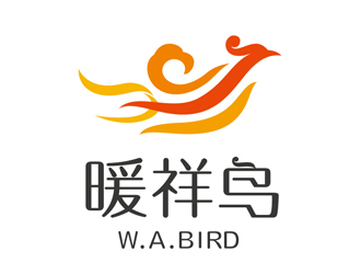 李桂平的暖祥鳥(niǎo)（Warm auspicious bird，通過(guò)這些字母給縮寫(xiě)一下，）品牌商標(biāo)設(shè)計(jì)公司完成公司logo設(shè)計(jì)