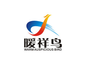楊福的暖祥鳥(niǎo)（Warm auspicious bird，通過(guò)這些字母給縮寫(xiě)一下，）品牌商標(biāo)設(shè)計(jì)公司完成公司logo設(shè)計(jì)