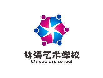 譚家強(qiáng)的林濤藝術(shù)學(xué)校logo設(shè)計