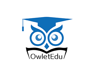 陸達活的OwletEdu 卡通貓頭鷹logo設(shè)計