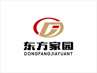 潘務(wù)東的東方家園logo設(shè)計