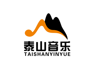 泰山音樂藝術培訓學校logo設計