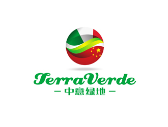 鄭國麟的中意綠地協(xié)會 TERRE VERDElogo設(shè)計