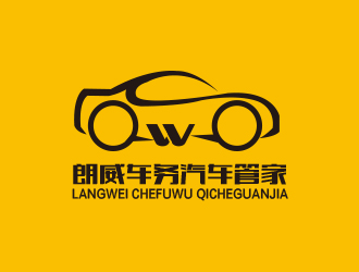 高明奇的朗威車(chē)務(wù)汽車(chē)管家logo設(shè)計(jì)