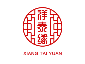 王娟的祥泰緣水餃店logologo設(shè)計(jì)