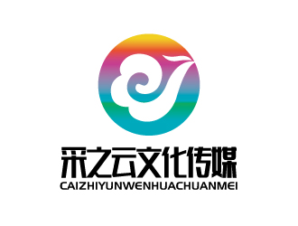 張俊的采之云傳媒祥云標(biāo)志logo設(shè)計
