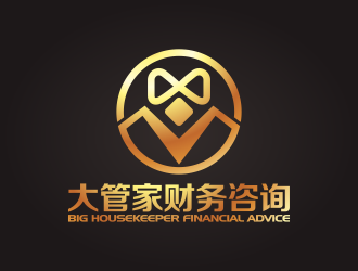 何嘉健的衡陽市大管家財(cái)務(wù)咨詢有限公司標(biāo)志logo設(shè)計(jì)