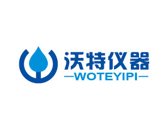 李賀的沃特儀器（昆山）有限公司logo對(duì)稱(chēng)logo設(shè)計(jì)