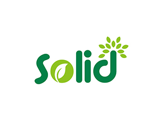 潘樂的solid植物補光產(chǎn)品logo設(shè)計