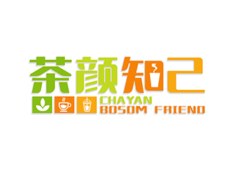 潘樂(lè)的茶顏知己連鎖飲料店標(biāo)志設(shè)計(jì)logo設(shè)計(jì)