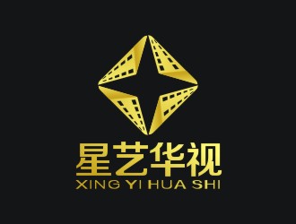 星藝華視logo設(shè)計