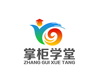 掌柜學堂logo設(shè)計