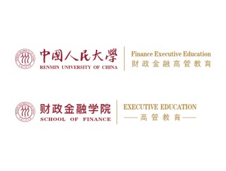 中國人民大學財政金融高管教育logo設(shè)計