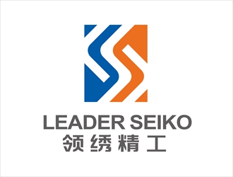 唐國強(qiáng)的領(lǐng)繡精工/LEADER SEIKOlogo設(shè)計