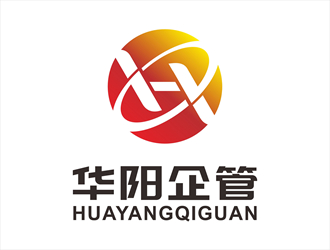 唐國強(qiáng)的深圳市華陽企業(yè)管理有限公司logo設(shè)計