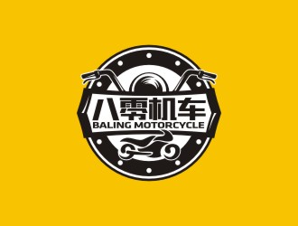 曾翼的八零機車logo設(shè)計