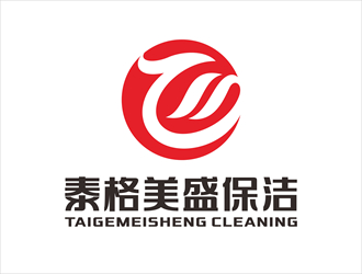 唐國強的江蘇泰格美盛保潔服務(wù)有限公司logo設(shè)計