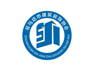 李泉輝的駐馬店市建筑裝飾協(xié)會logo設(shè)計(jì)