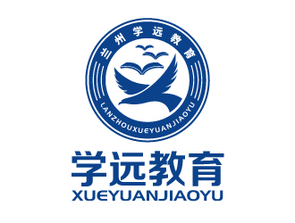 張俊的蘭州學(xué)遠(yuǎn)教育logo設(shè)計