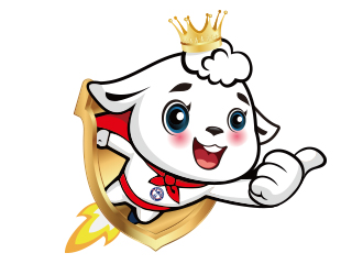 百適滴羊初乳卡通形象升級logo設(shè)計(jì)