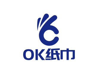 陳川的ok紙巾logo設(shè)計
