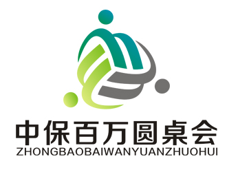 李正東的中保百萬圓桌會logo設(shè)計(jì)