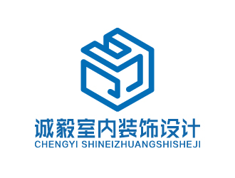 葉美寶的誠毅室內(nèi)裝飾設計工作室logo設計