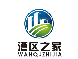 李正東的灣區(qū)之家地產(chǎn)標(biāo)志設(shè)計logo設(shè)計