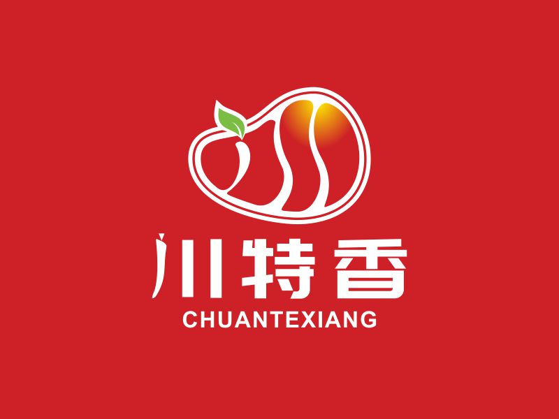 陳國偉的川特香logo設計