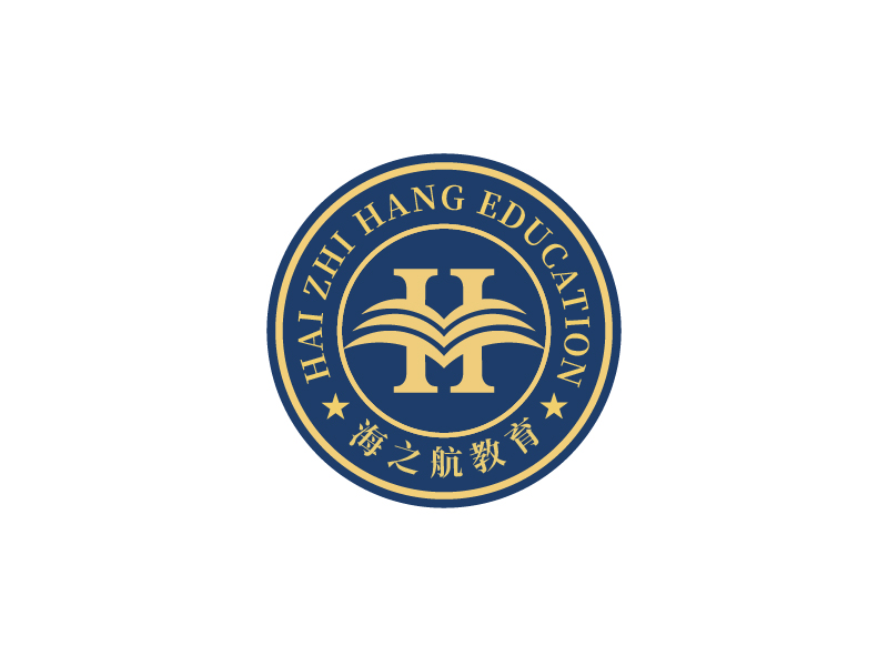 唐國強的海之航教育logo設(shè)計