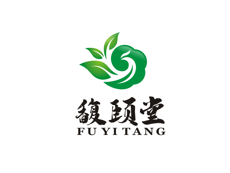 梁宗龍的馥頤堂茶葉logo設(shè)計(jì)