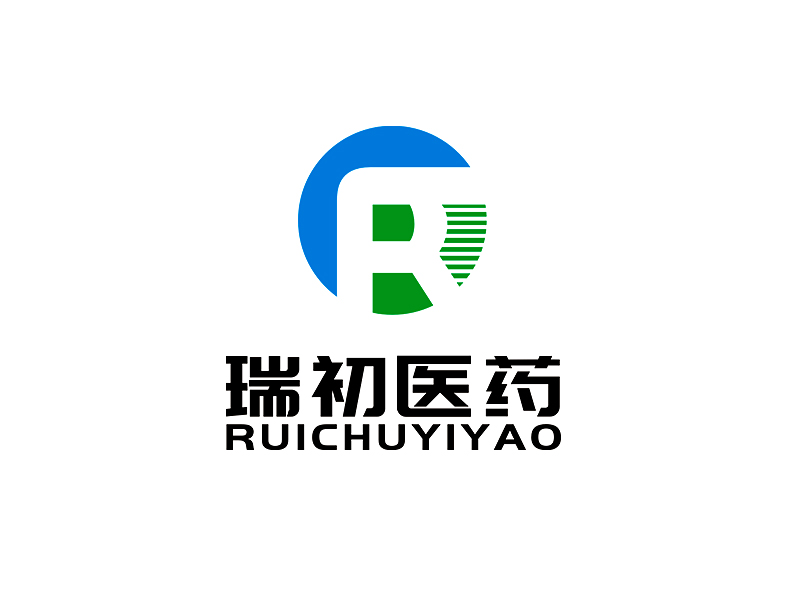 李杰的南京瑞初醫(yī)藥有限公司logo設(shè)計