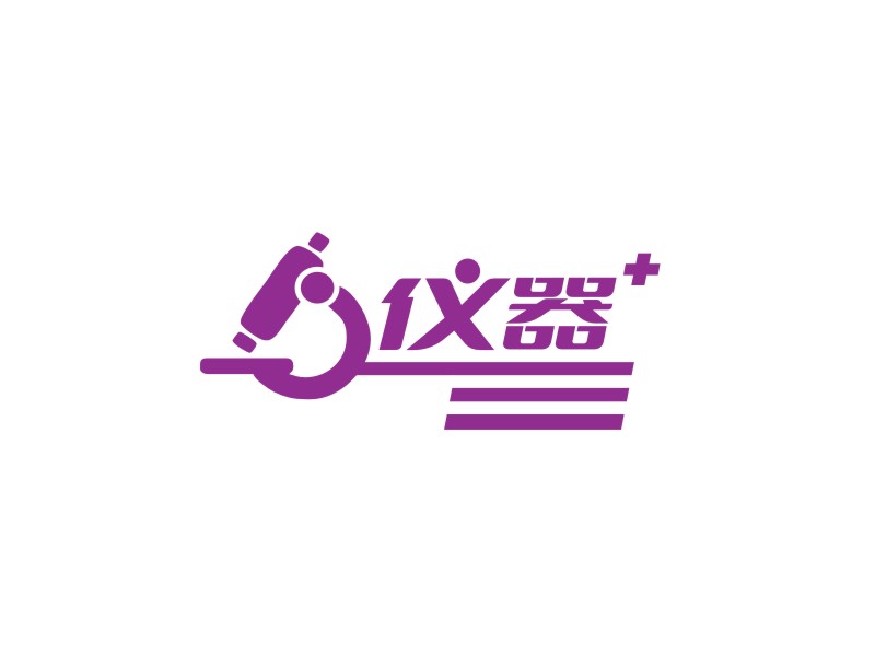 “儀器+（加號是上標(biāo)）”時(shí)間logo設(shè)計(jì)