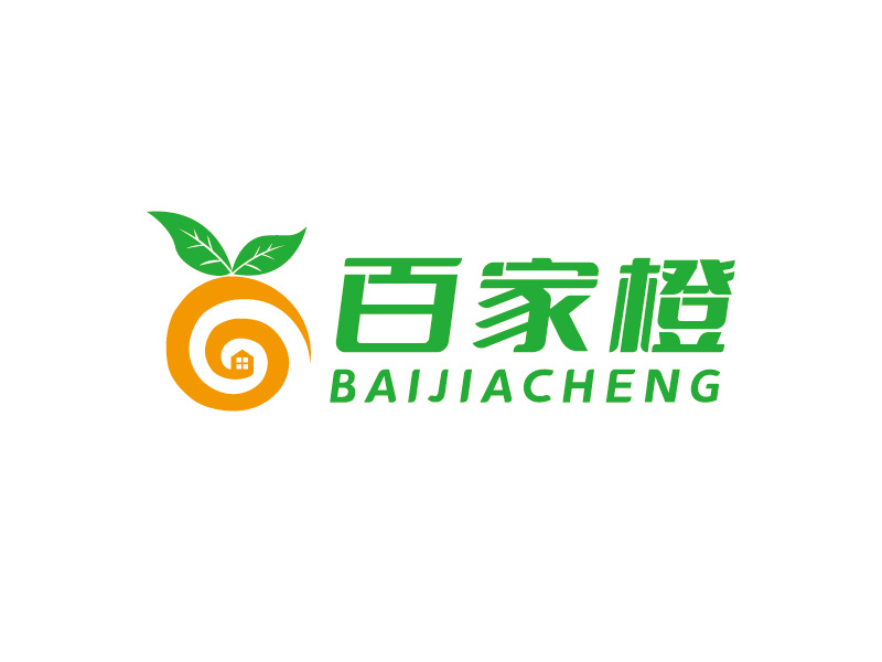 李寧的百家橙logo設(shè)計