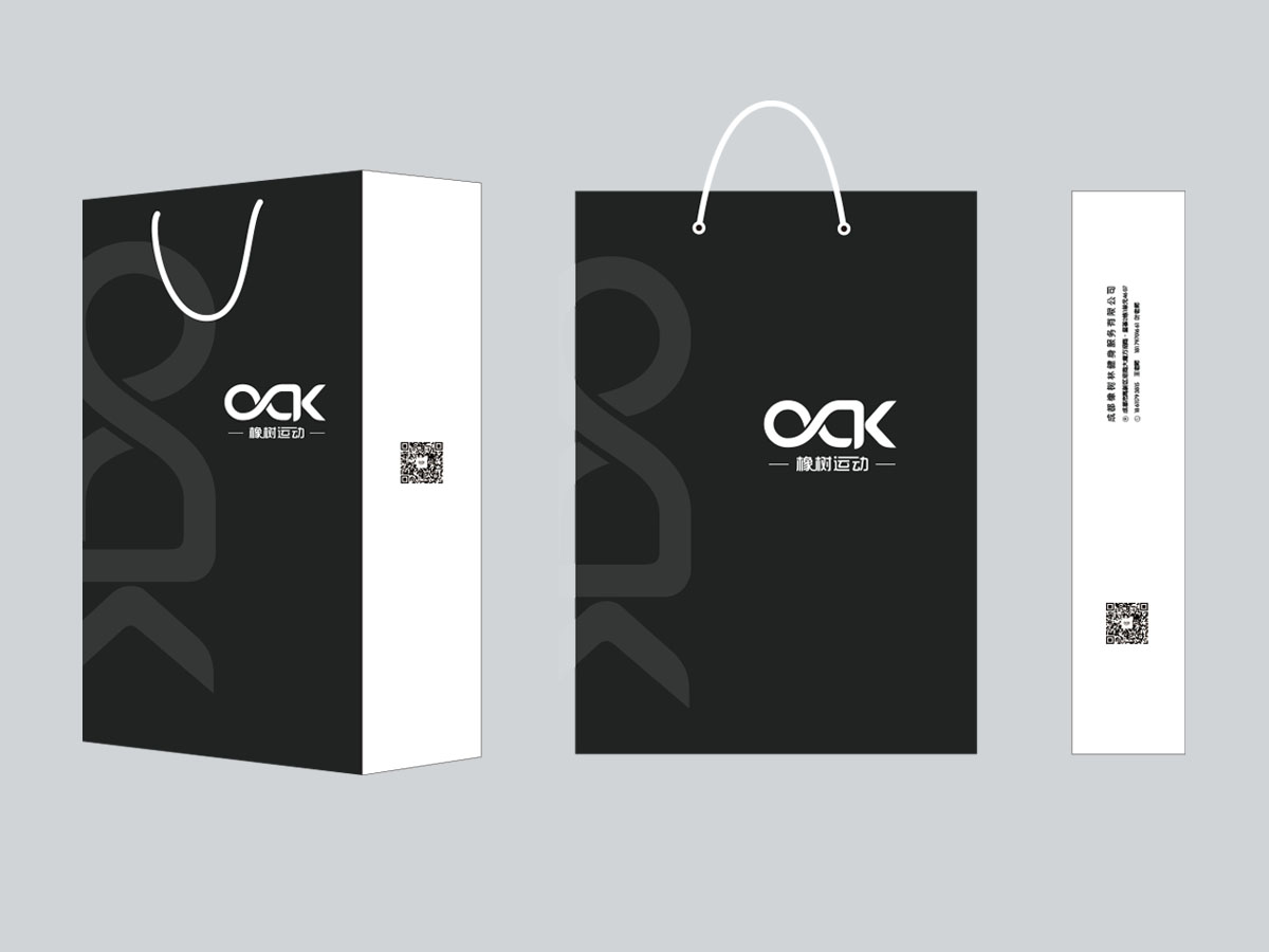 朱紅娟的OAK 橡樹運(yùn)動(dòng)logo設(shè)計(jì)