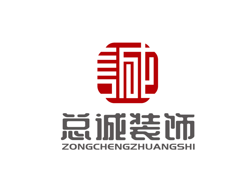 張俊的上?？傉\裝飾材料有限公司logologo設(shè)計