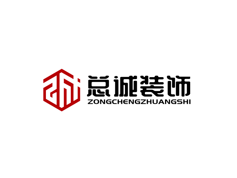 張俊的上?？傉\裝飾材料有限公司logologo設(shè)計
