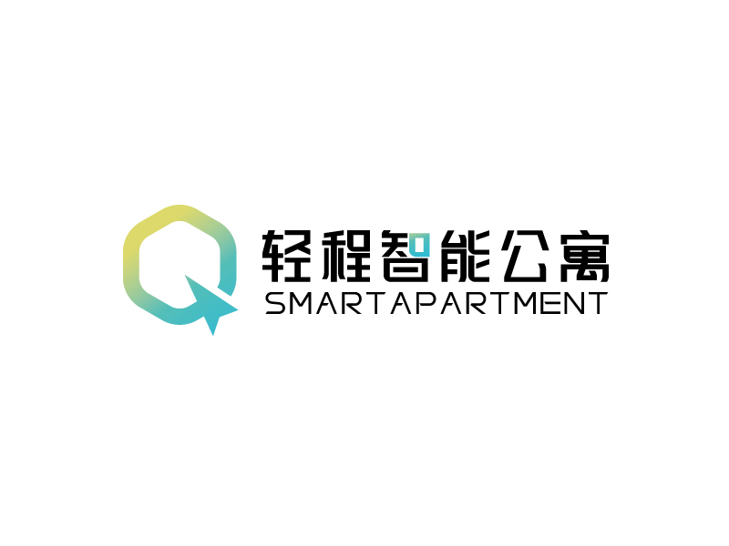 張俊的輕程智能公寓logo設(shè)計(jì)