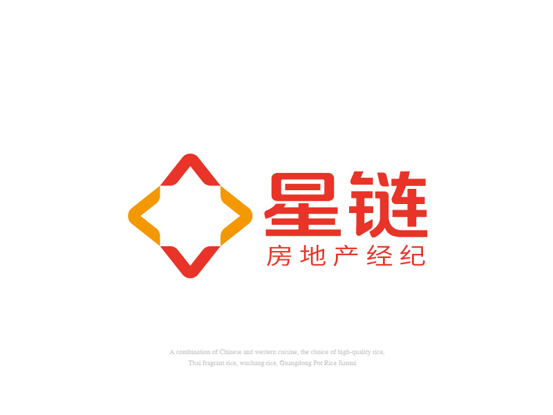 張俊的深圳市星鏈房地產經紀有限公司logo設計