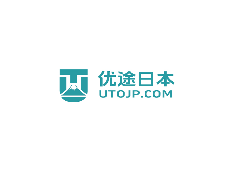張俊的優(yōu)途日本  utojp.comlogo設(shè)計