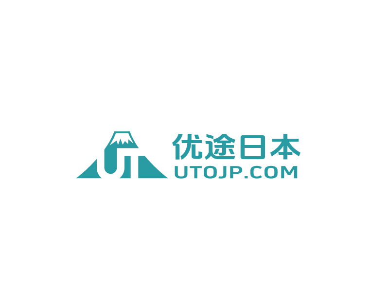 張俊的優(yōu)途日本  utojp.comlogo設(shè)計